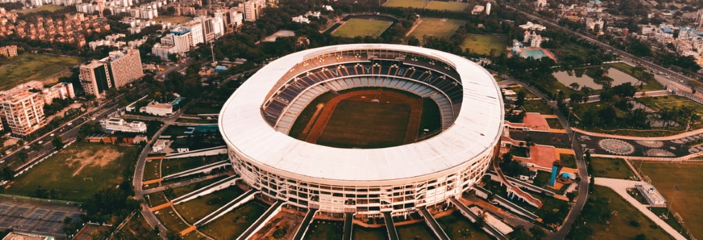 EMS Stadium - Arguably the Best Football Ground in India