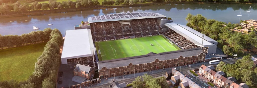 Relegation won't stop Fulham's Riverside Stand from being completed