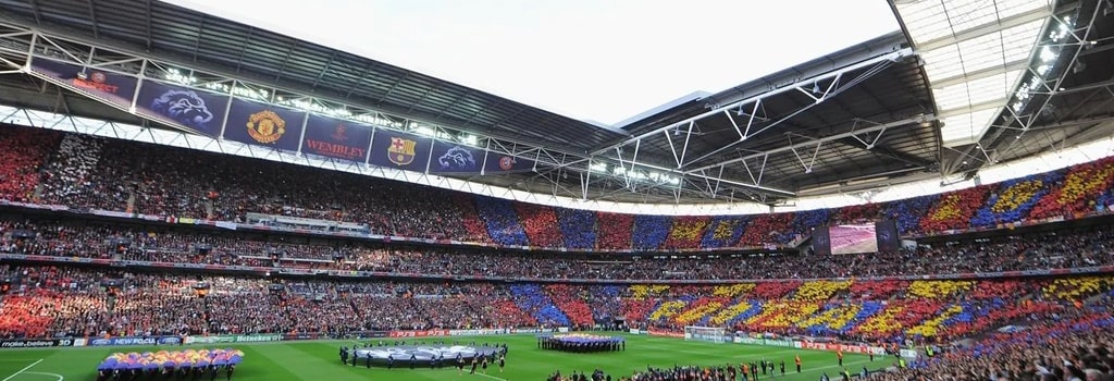 Wembley Stadium's UCL history ahead of hosting its third final in 2024