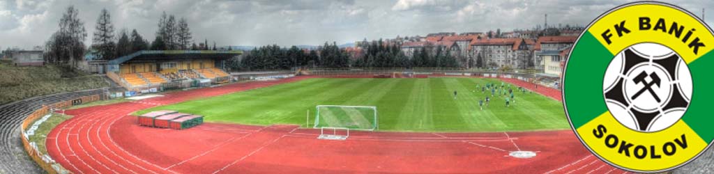 Stadion FK Banik Sokolov, home to FK Banik Sokolov ...