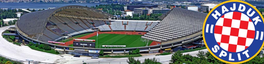 Poljud, home to Hajduk Split - Football Ground Map