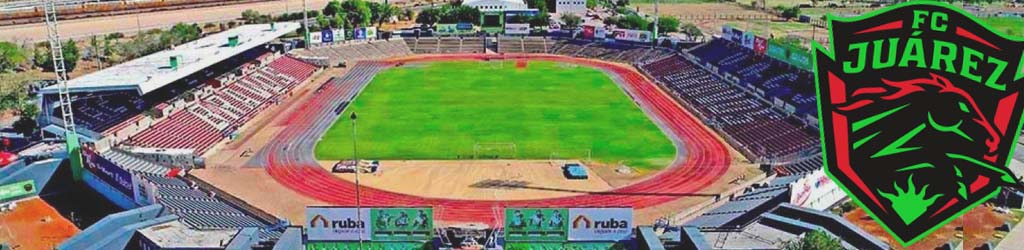 Estadio Olimpico Benito Juarez, home to Juarez, Juarez Femenil - Football  Ground Map