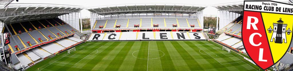 Stade Bollaert-Delelis, home to RC Lens - Football Ground Map