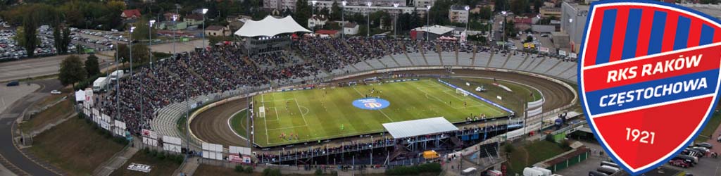 Stadion Rakow Home To Rakow Czestochowa Football Ground Map