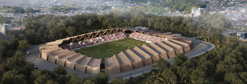 Fukushima to build new wooden stadium in Japan
