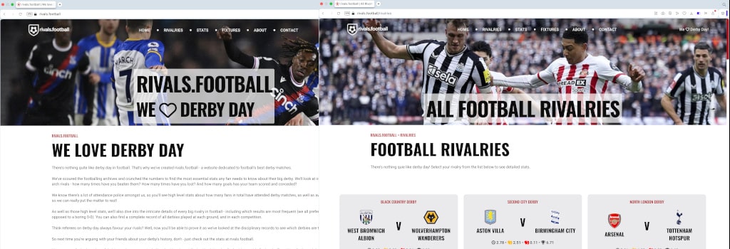 New Website Launch: rivals.football