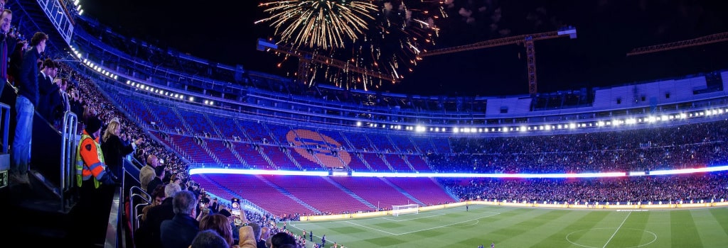 Camp Nou partially reopens