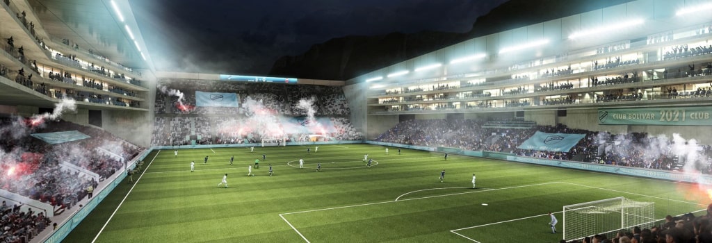 Club Bolivar start work on new stadium