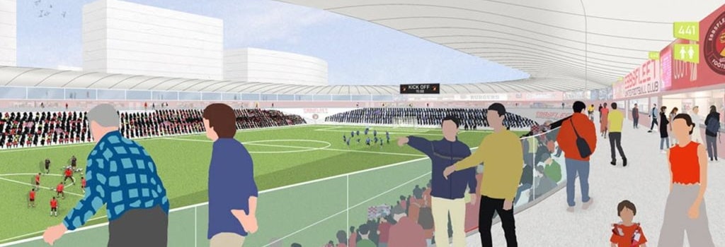 Ebbsfleet United announce plans for new stadium