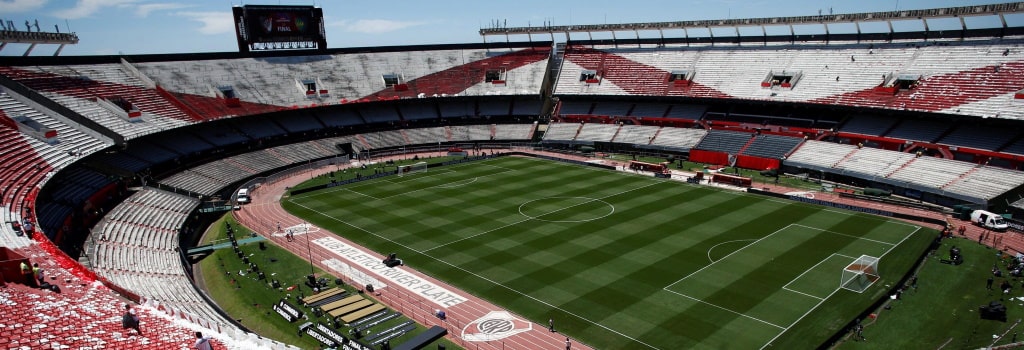 River Plate Return To El Monumental After Stadium Works Completed 