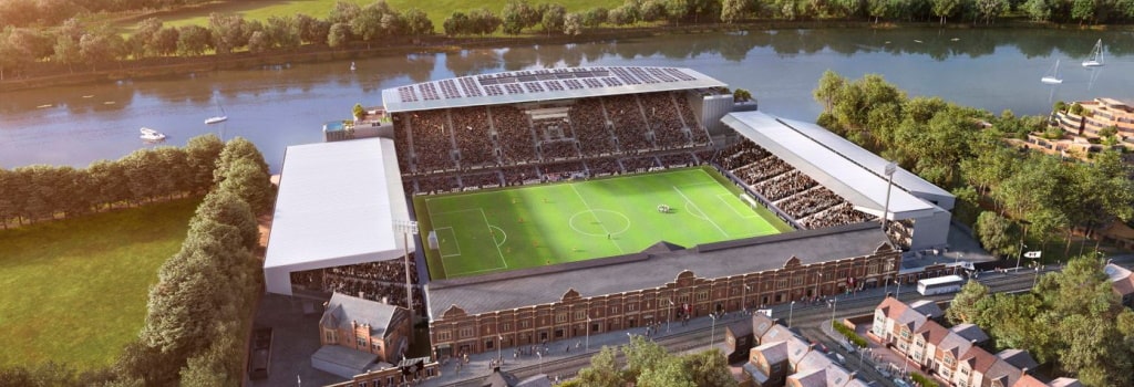 Fulham to partially open new stand next season