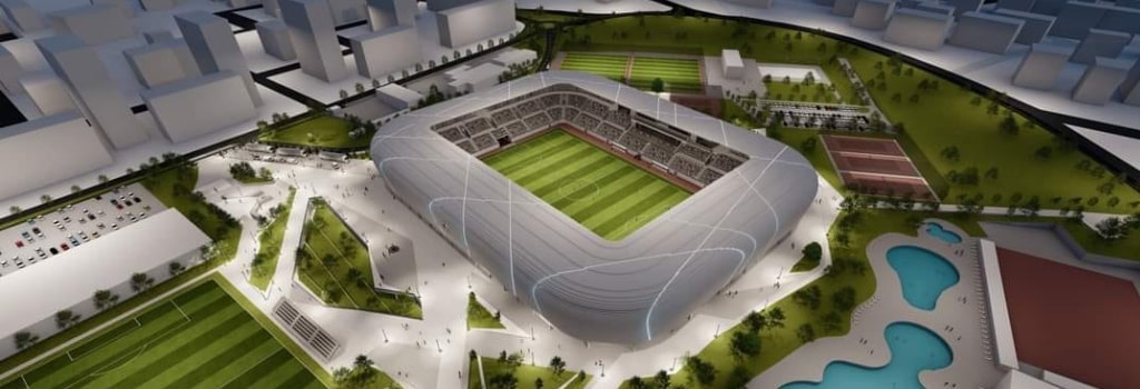 New Â£55m stadium in Romania