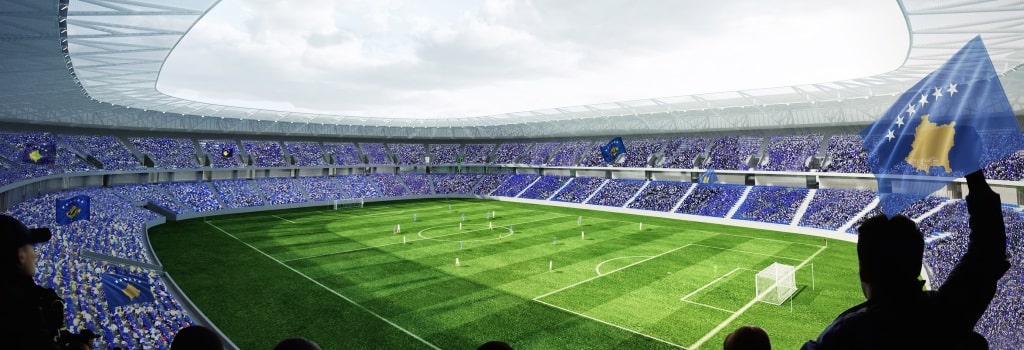 Designs revealed for new Kosovo national stadium