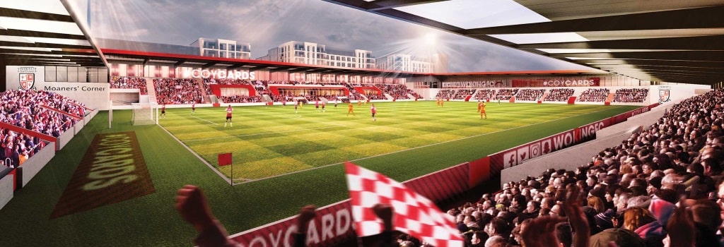 Woking planning new 10,000 seater stadium