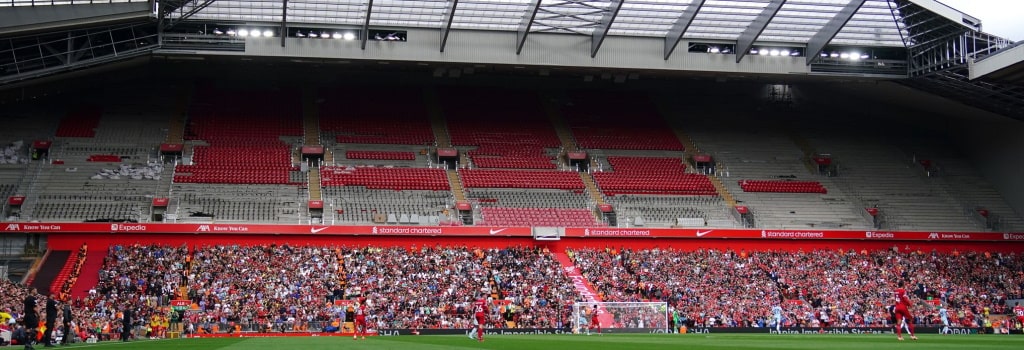 Anfield Road upper tier delayed until 2024