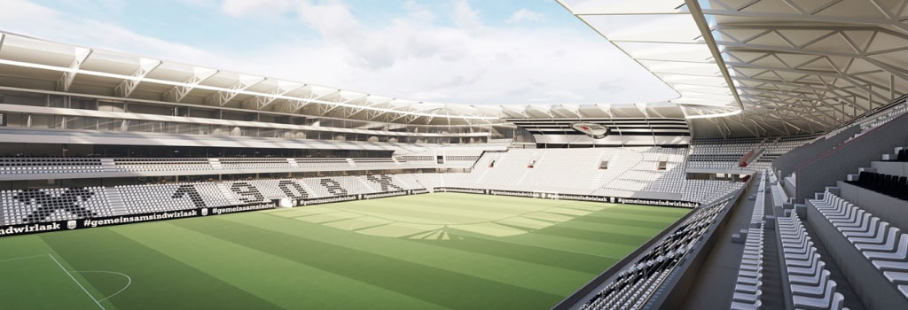 Austrian club LASK open new 19,000 capacity stadium