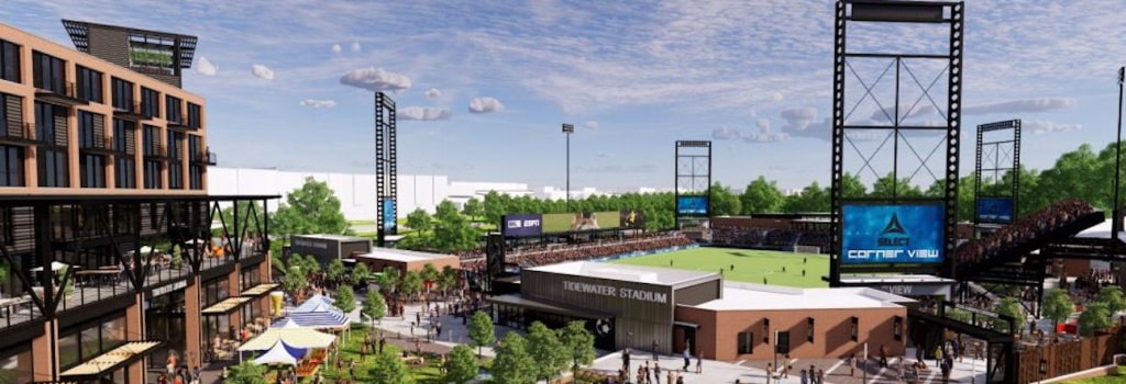 Work starts on new soccer stadium in Pawtucket, USA