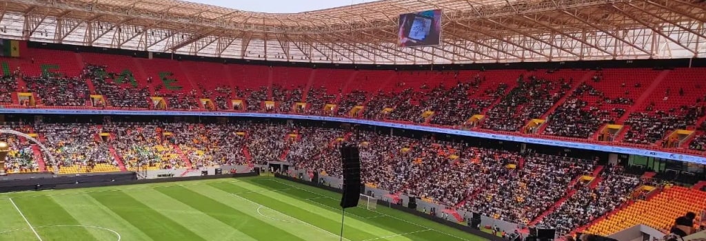 New Senegal national stadium opens