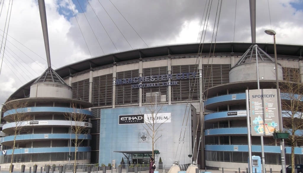 The Etihad Stadium, Manchester