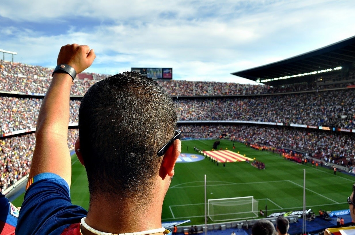 Barcelona's Camp Nou is the biggest football stadium in Europe