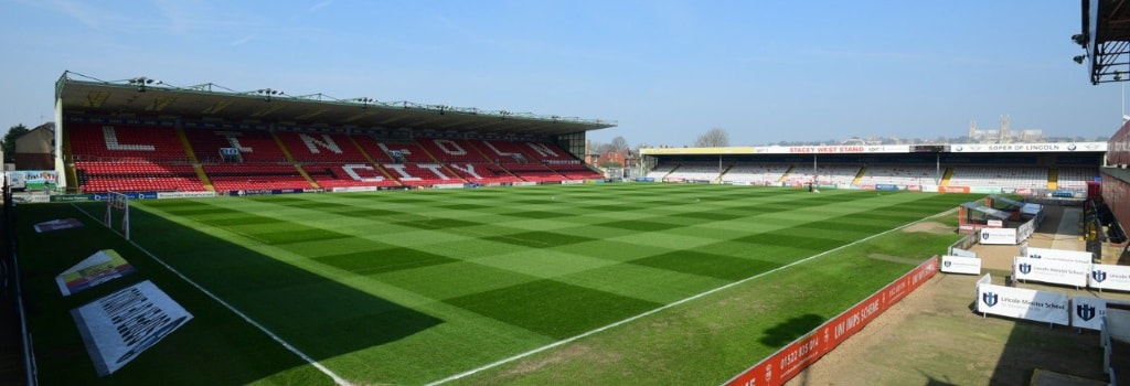 Sincil Bank - home to Lincoln City