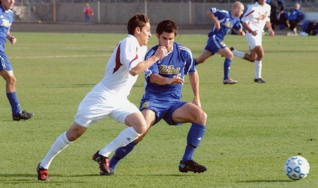 Playing soccer in college