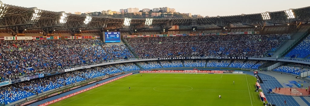 Inside of the Stadio San Paolo