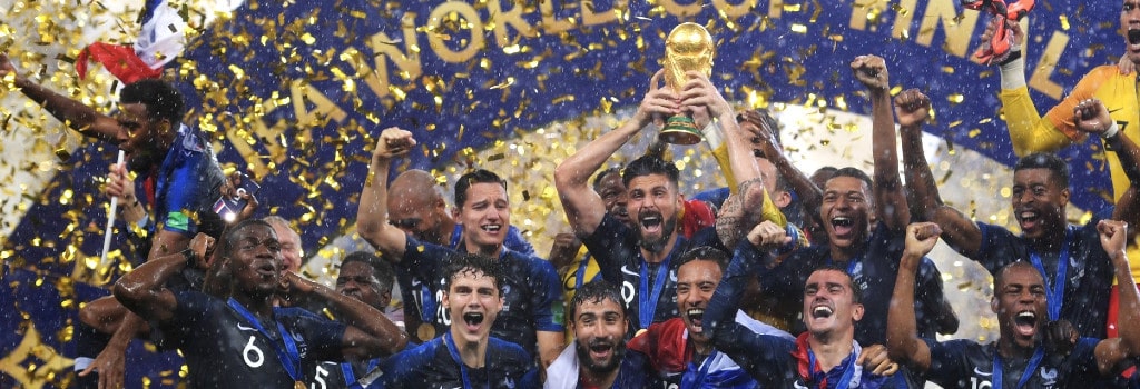 France won World Cup 2018 in Russia
