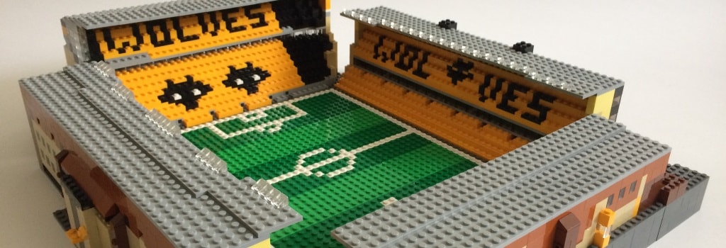 Wolves' Molinuex stadium built out of Lego