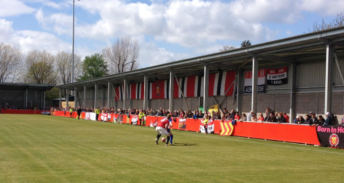 FC United of Manchetser's Broadhurst Park, Tony's 2,000th football ground