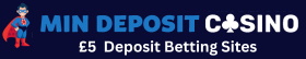 £5 betting sites at mindepositcasino.com