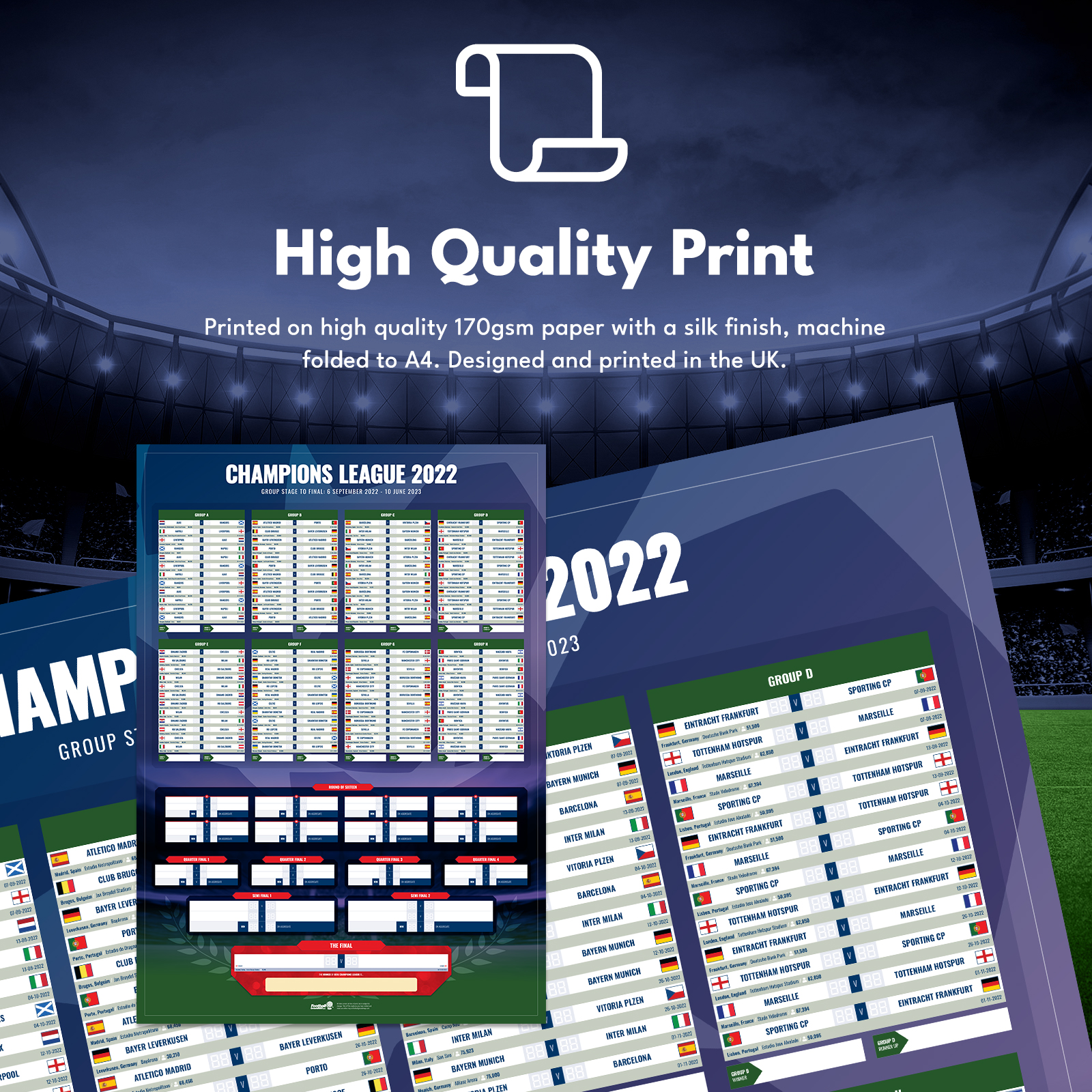 Champions League A1 Wall Chart 2022/2023 Season lupon.gov.ph